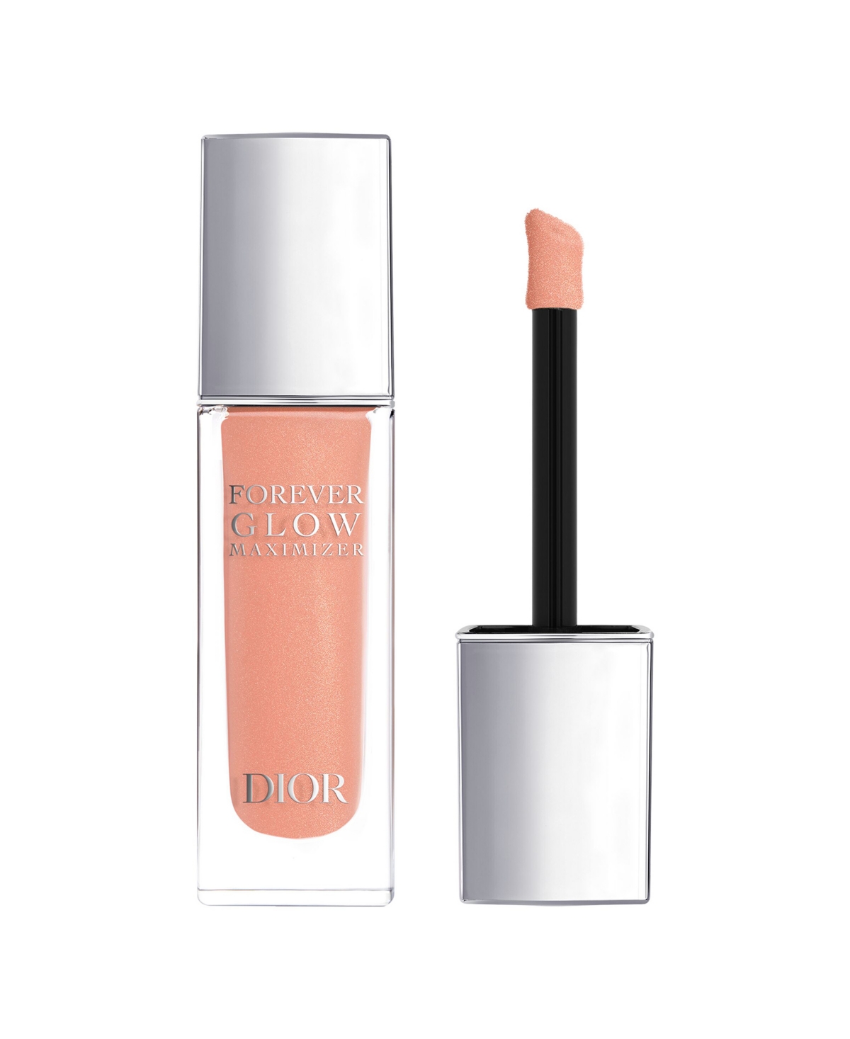 Shop Dior Forever Glow Maximizer Longwear Liquid Highlighter In Peachy - A Blush Peach