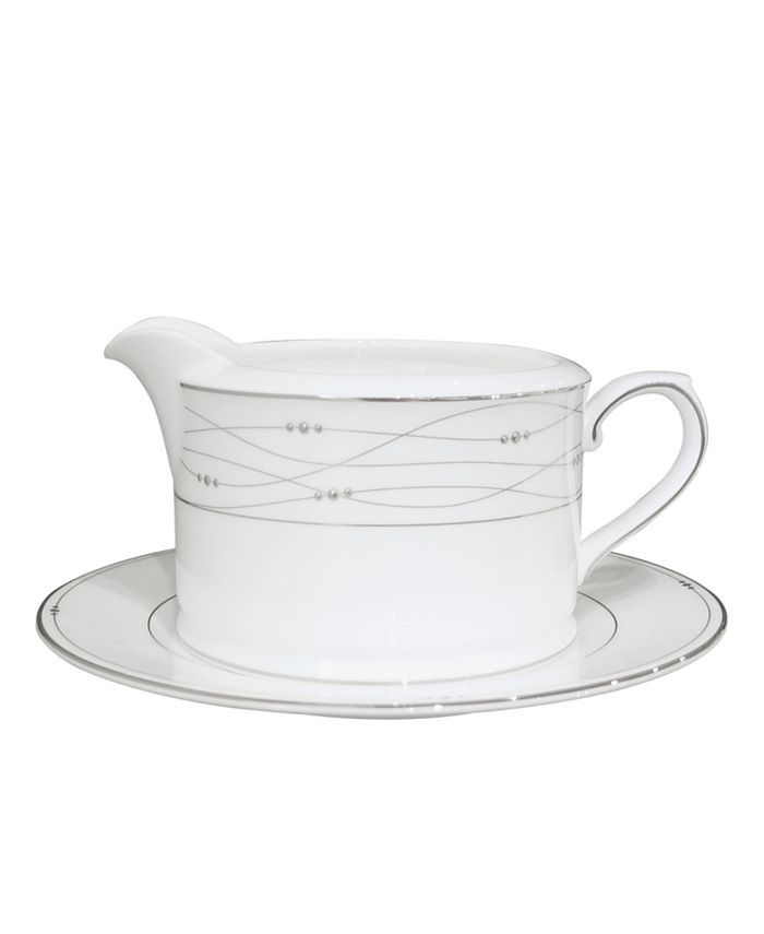 Royal Doulton Dinnerware, Precious Platinum Gravy Boat Macy's