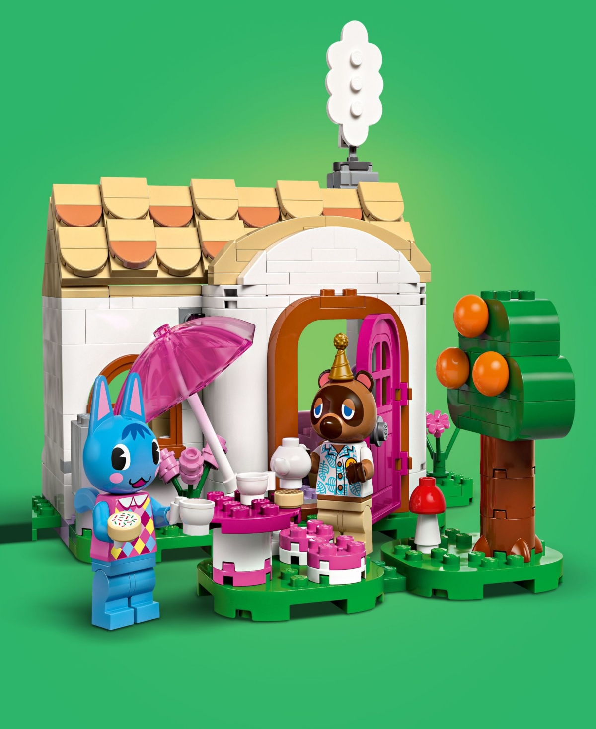 Lego Animal Crossing Nook's Cranny Rosie's House 77050 Toy Building Set, 535 Pieces In Multicolor
