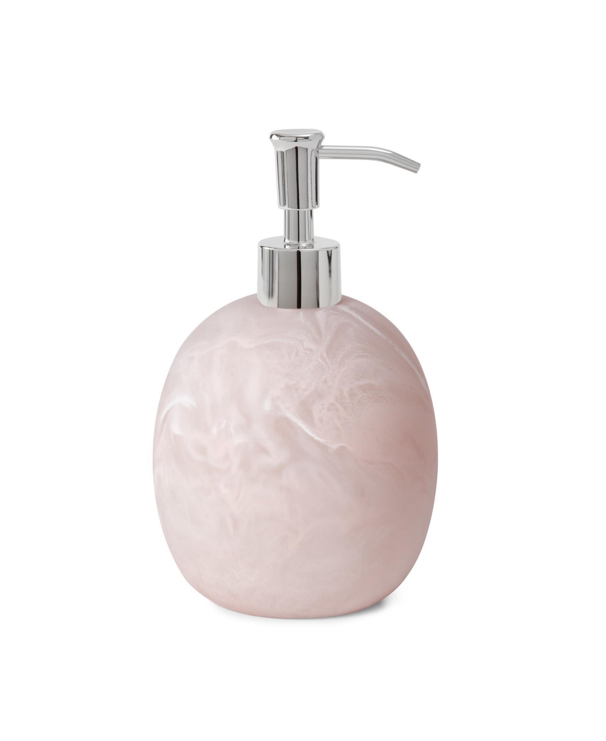 Cassadecor Rose Resin Lotion/soap Pump In Pale Pink
