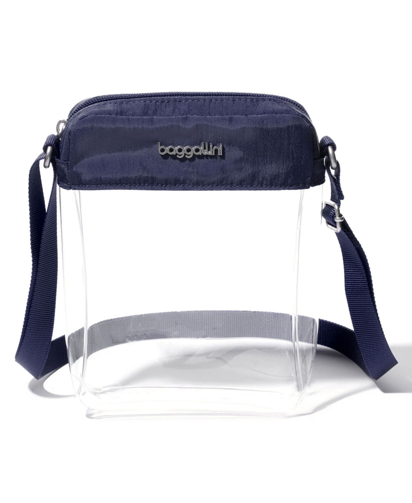 Женская сумка Baggallini Clear Stadium Explorer Crossbody, цвет: Тёмный синий — фото 1