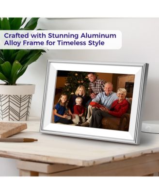 10.1" WiFi Frameo Digital Picture Frame - 32GB Built in Storage