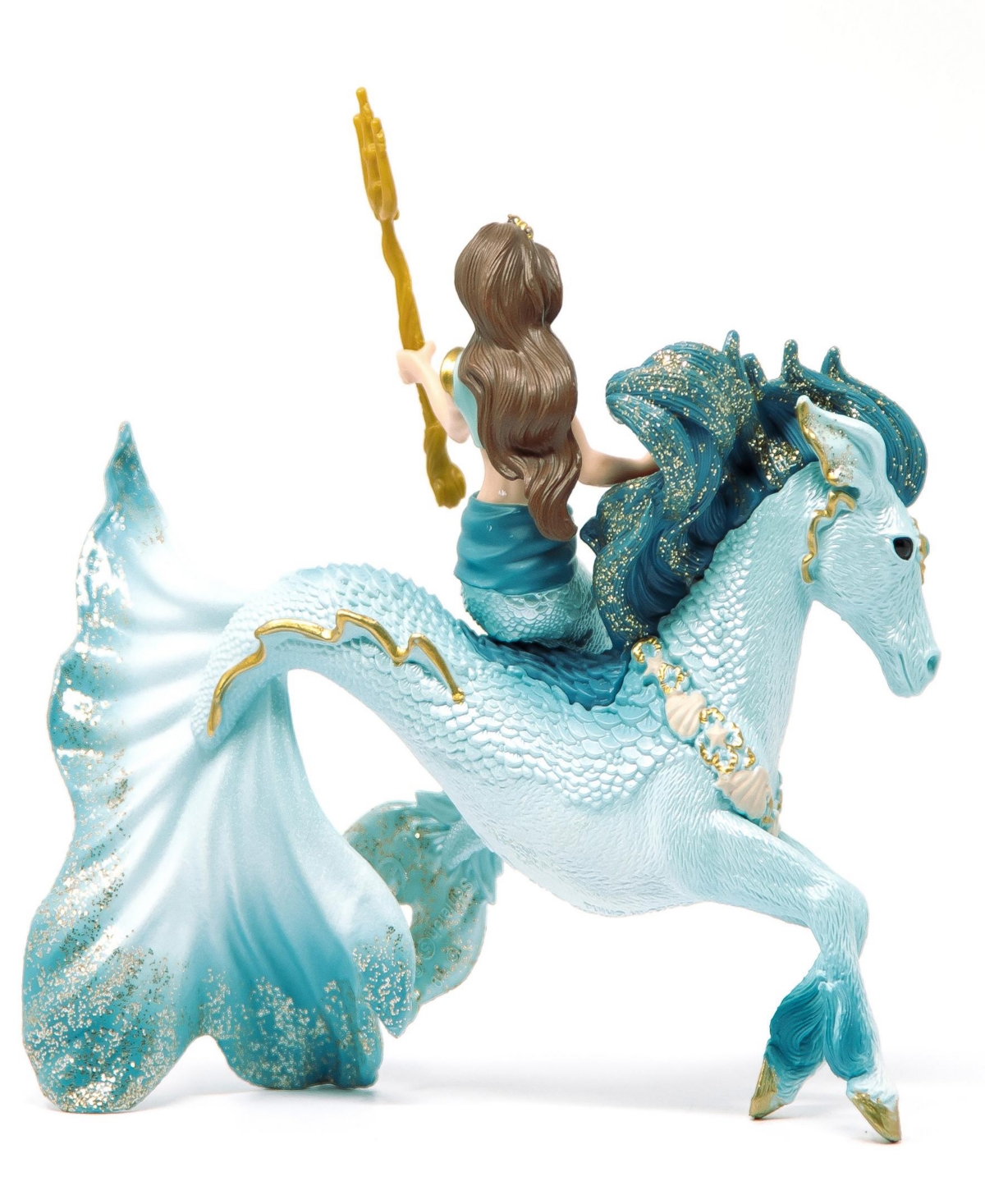 Schleich Bayala Mermaid Eyela On Underwater Horse Figurine Playset In Multi
