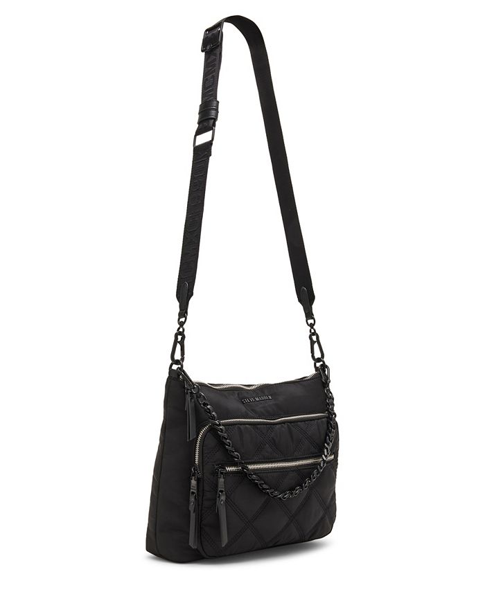 Borsa Steve Madden Kevin In Nylon: La Compagna Perfetta Per Ogni Giorno, Con Tante Tasche E Stile Urbano