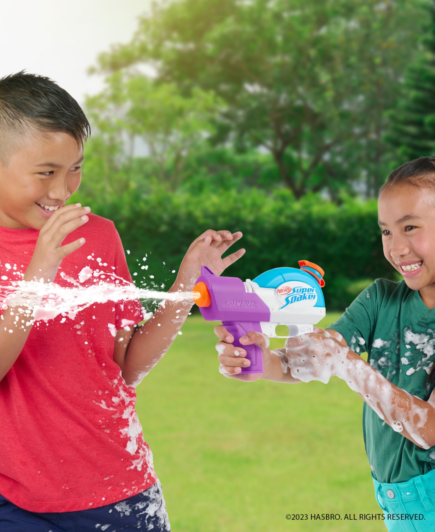 Детская игрушка Nerf Super Soaker Foam Fury Blaster by WowWee — фото 5