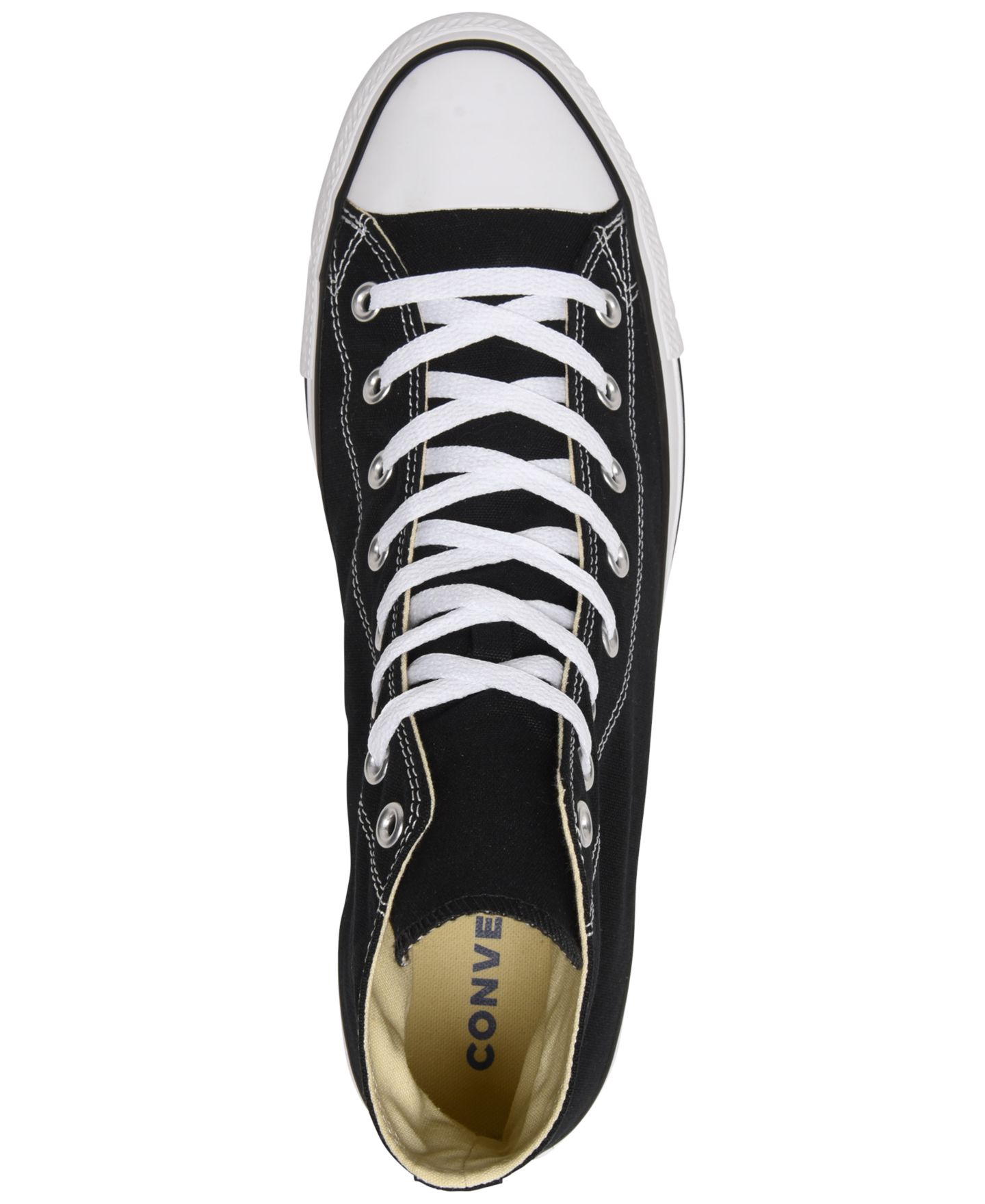 Мужские кроссовки Converse Chuck Taylor Hi Top Casual, цвет: Чёрный — фото 4