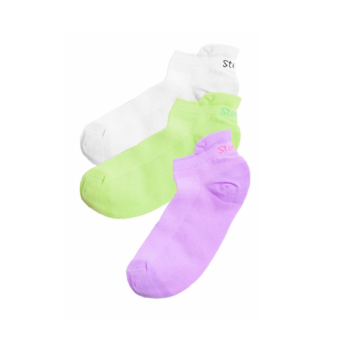 Shop Stems Three Pack Lightweight Training Socks In Open Miscellaneous