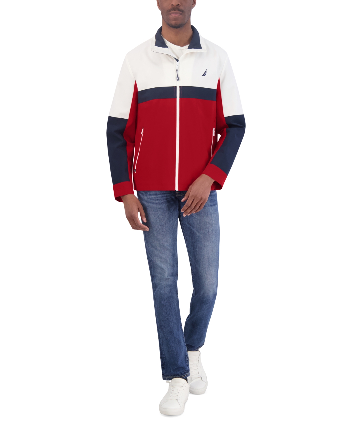 Nautica Men's Colorblocked Golf Jacket