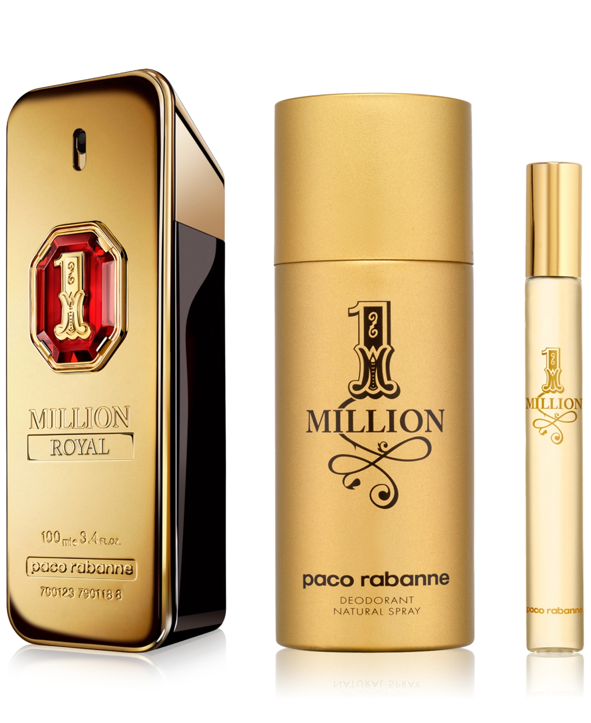 Shop Rabanne Men's 3-pc. 1 Million Royal Parfum Gift Set In No Color