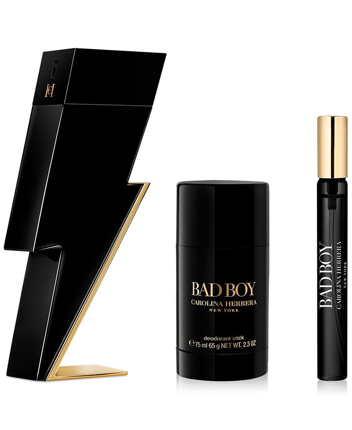 Carolina Herrera Men's 3Pc. Bad Boy Eau de Toilette LimitedEdition