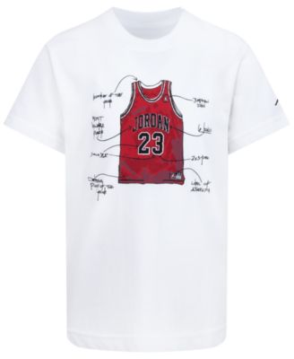 Jordan Little Boys The Jersey Short Sleeve T-Shirt - Macy's