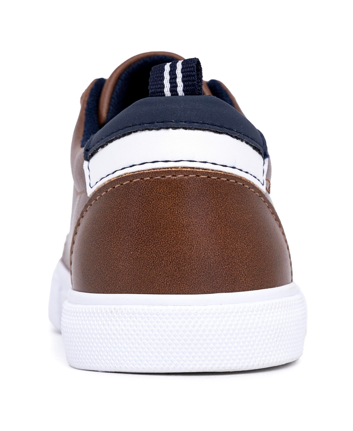 Nautica Little and Big Boys Graves 2 Casual Low Cut Lace Up Sneaker -Navy