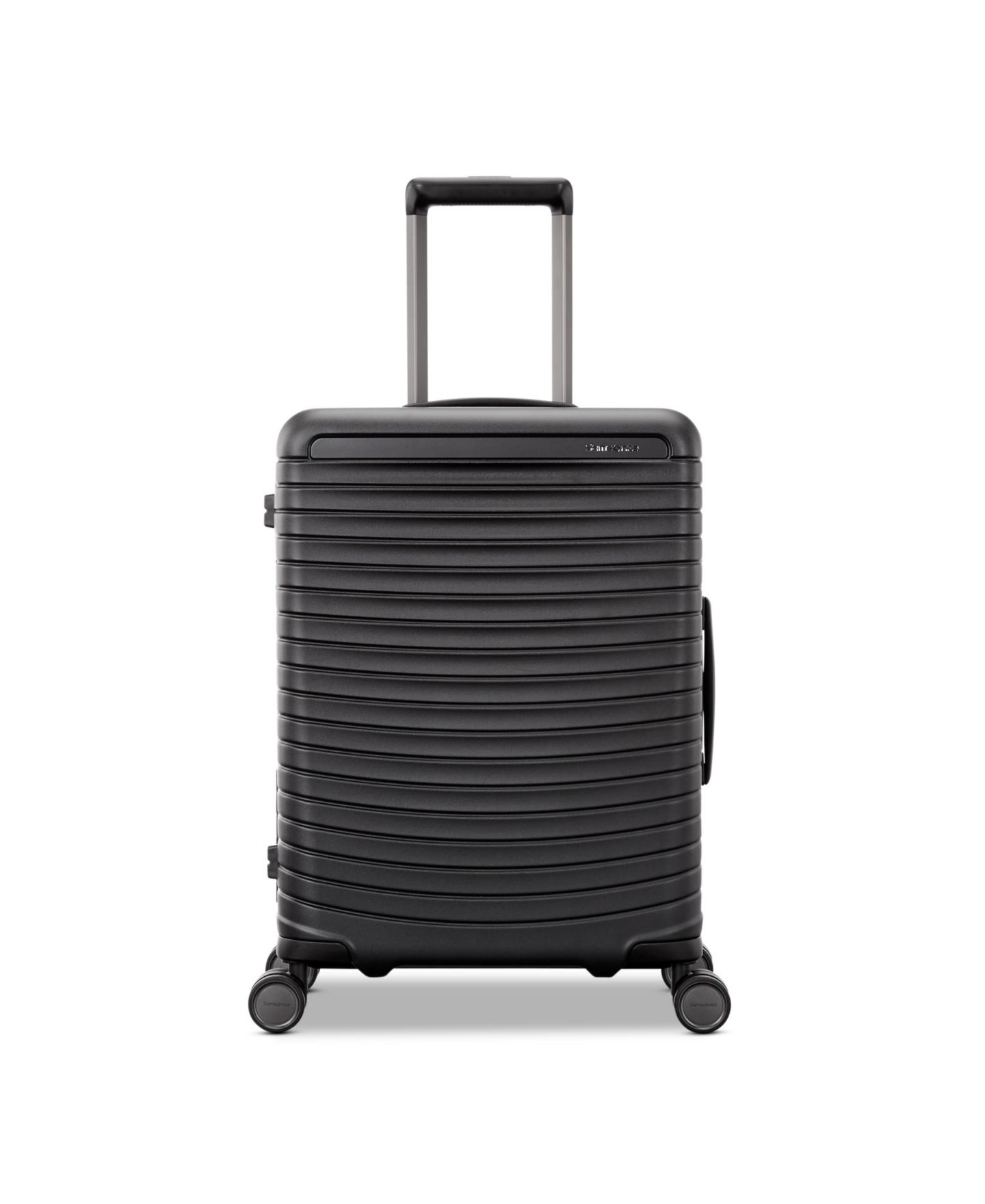 Чемодан Samsonite Framelock Max Carry-on Spinner, цвет: Асфальтовый чёрный — фото 3