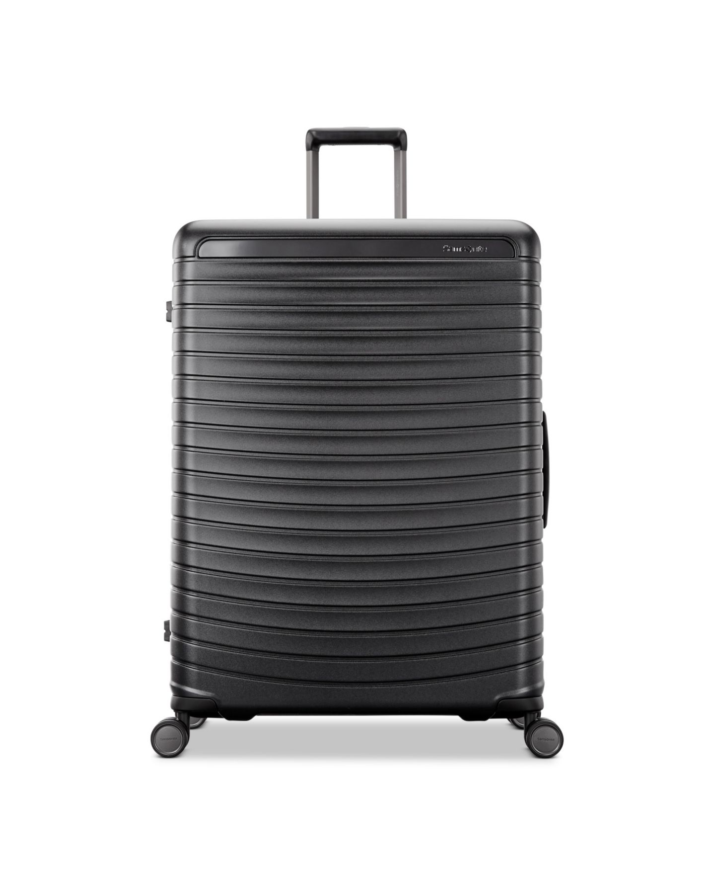 Сумка Samsonite Framelock Max Large Spinner, цвет: Асфальтовый чёрный — фото 2