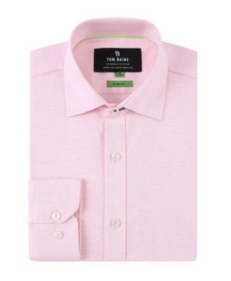 Men's Performance Solid Long Sleeve Button Down Dress Shirt