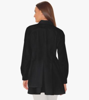 Women's Button-Front Shirt Top Sensation Tunic