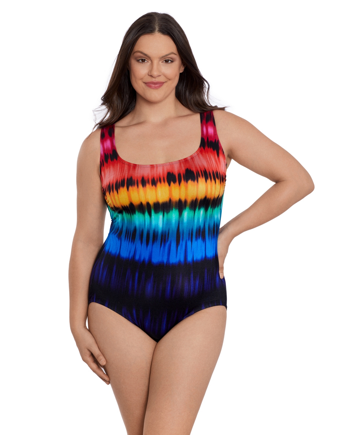 Women's X-Back Tank One-Piece Swimsuit - Open Miscellaneous