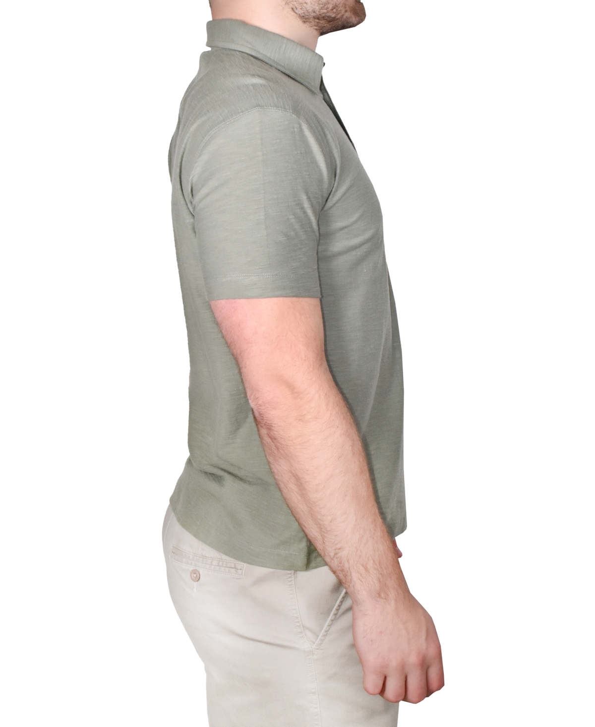 Vintage 1946 Men's Garment-Dyed Slub Knit Polo