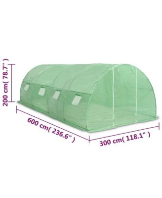 Greenhouse 193.8 ft² 236.2"x118.1"x78.7"