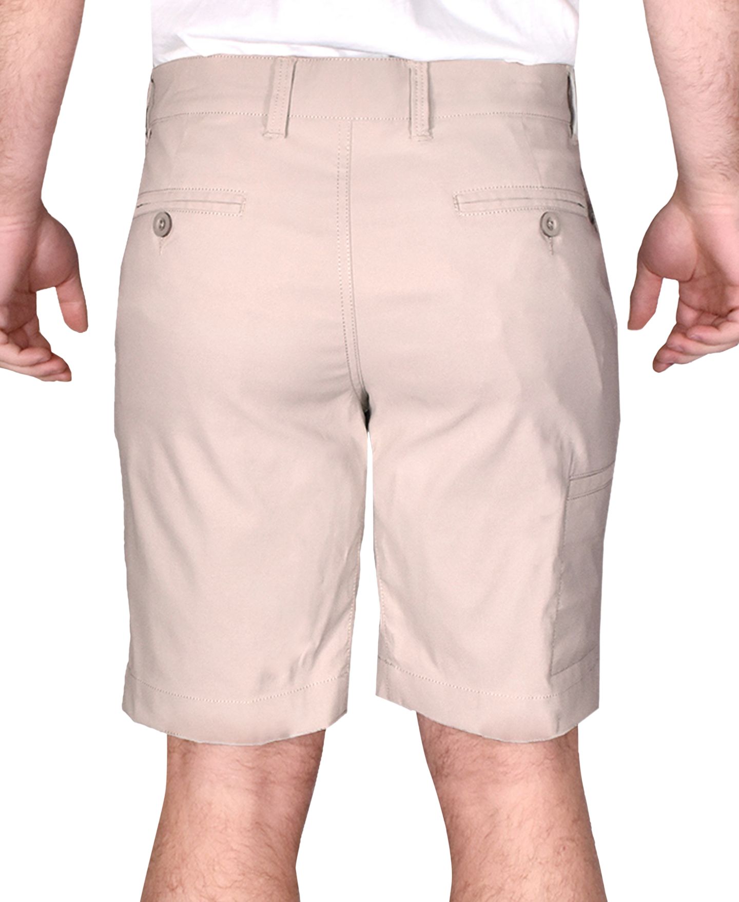 Мужские шорты Vintage 1946 Modern-Fit Stretch Hybrid Performance 9" Shorts, цвет: Серый — фото 5