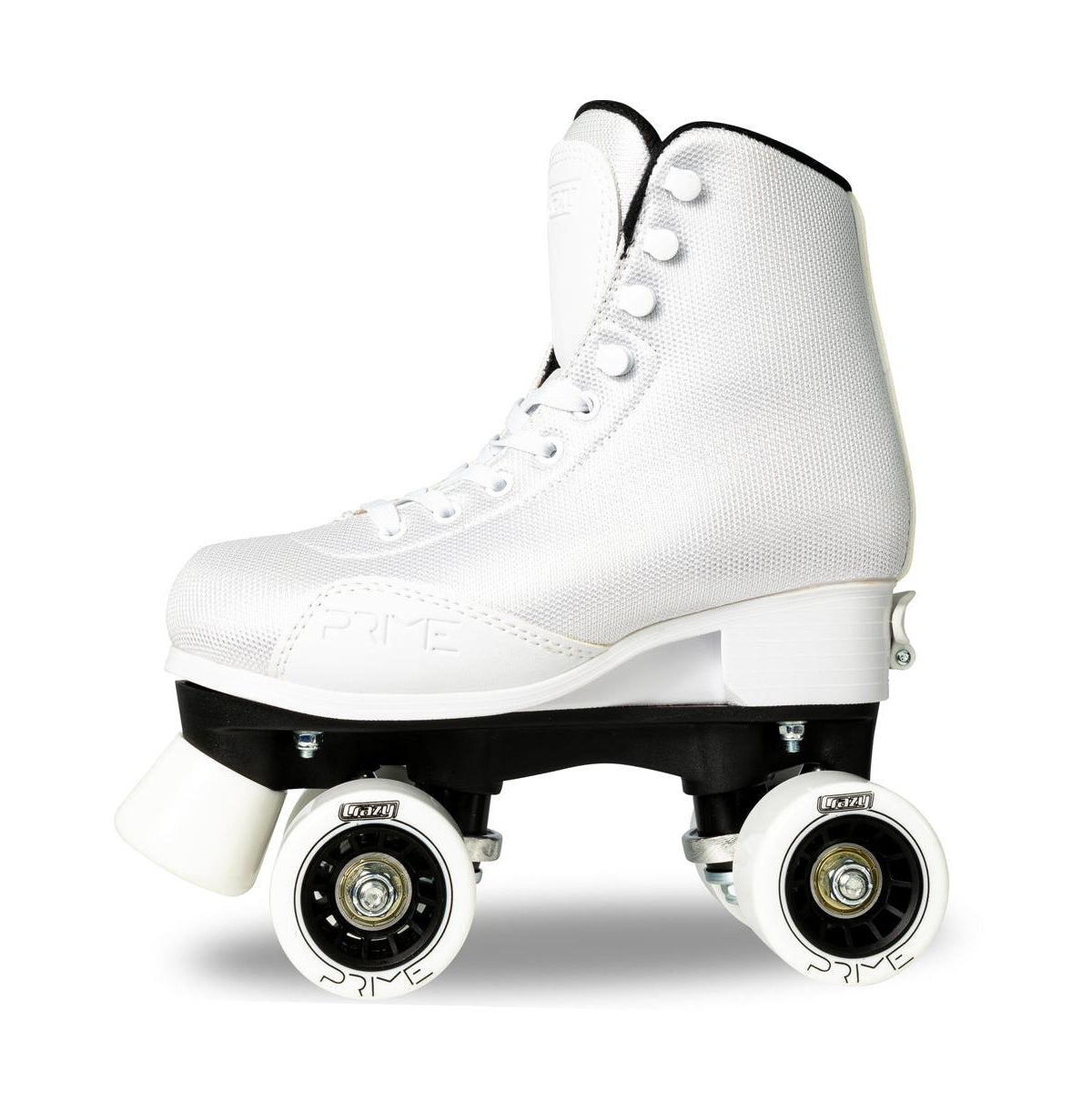 Crazy Skates Prime Roller Skates - Size Adjustable Quad Skates For Men, Women, Kids And Teens