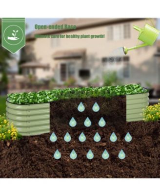 9-in-1 Modular Metal Raised Garden Bed