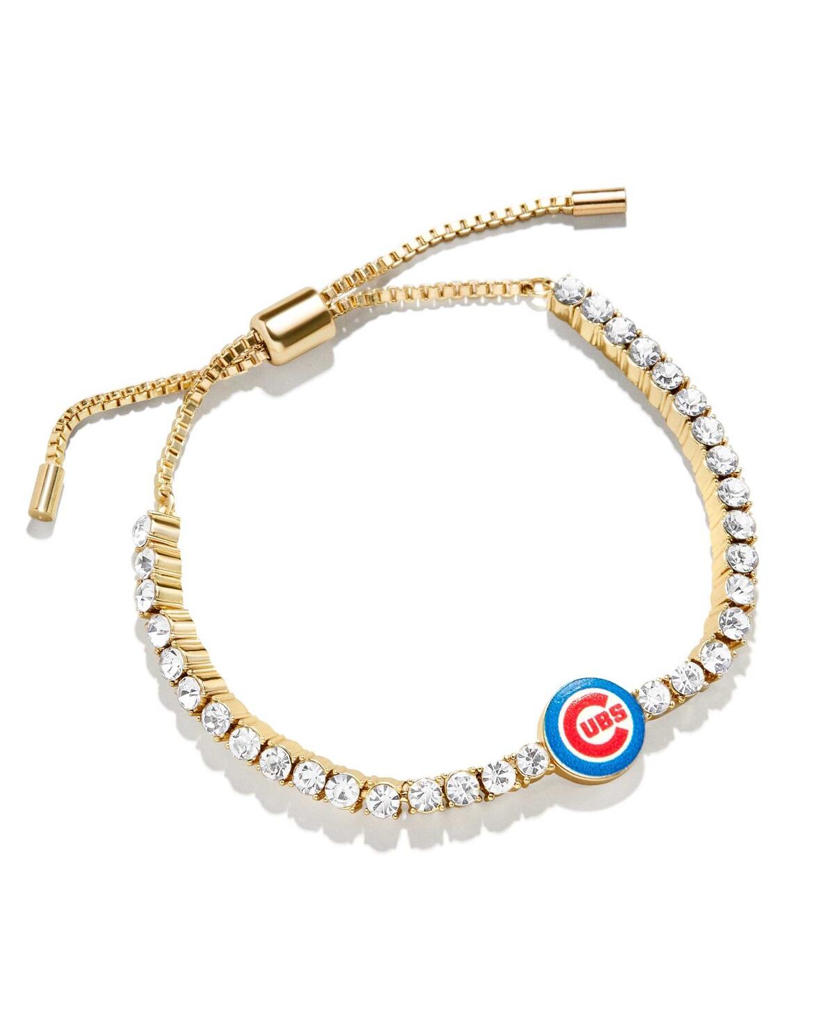 Baublebar Women's  Chicago Cubs Pull-tie Tennis Bracelet In Multi