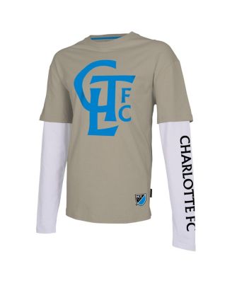 Men's Tan Charlotte FC Status Long Sleeve T-shirt