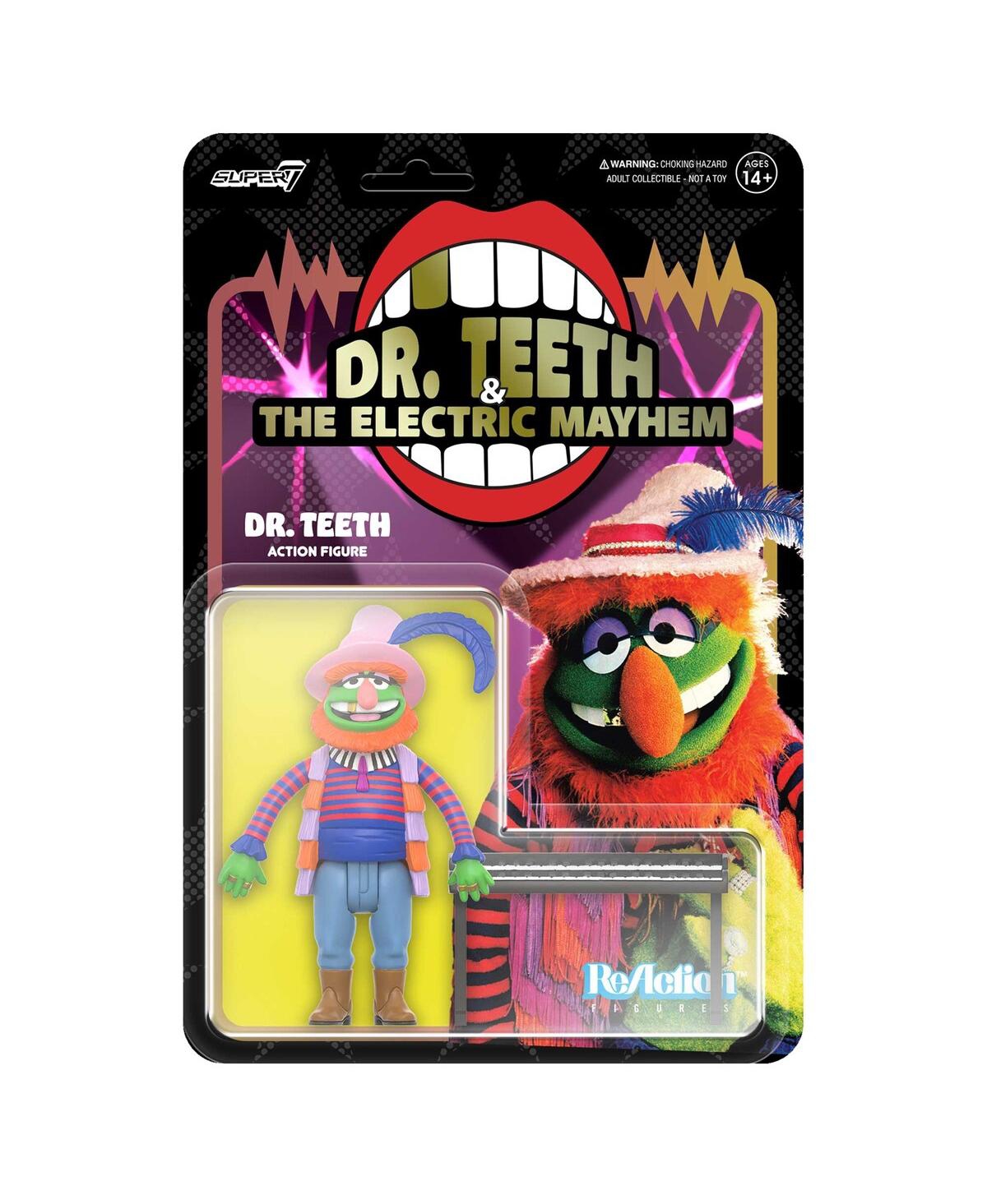Super 7 Dr. Teeth & The Electric Mayhem Dr. Teeth The Muppets Reaction Figure In Multi