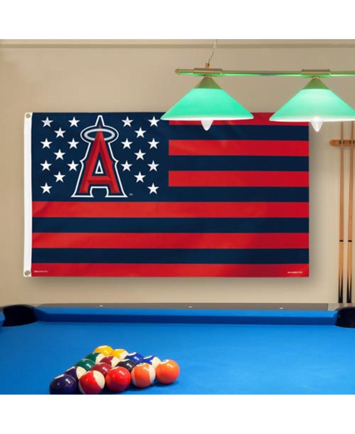 Shop Wincraft Los Angeles Angels Deluxe Stars And Stripes 3' X 5' Flag In Multi