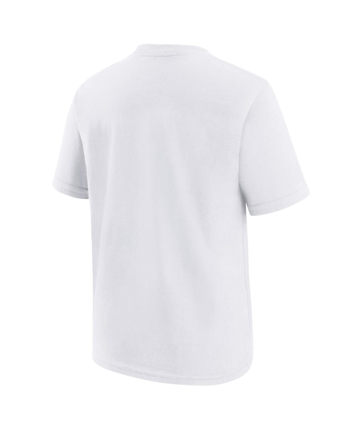Nike Big Boys And Girls  White Las Vegas Aces 2023 Wnba Finals Champions Authentic Parade T-shirt In White