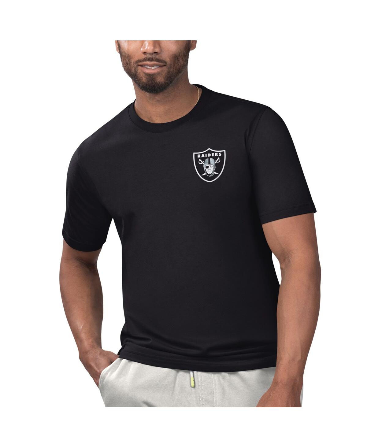 Men's Margaritaville Black Las Vegas Raiders Licensed to Chill T-shirt - Black