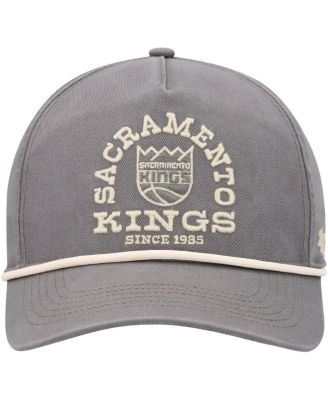Men's Charcoal Distressed Sacramento Kings Canyon Ranchero Hitch Adjustable Hat