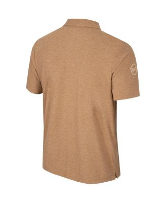 Men's Khaki Virginia Cavaliers OHT Military-Inspired Appreciation Cloud Jersey Desert Polo Shirt