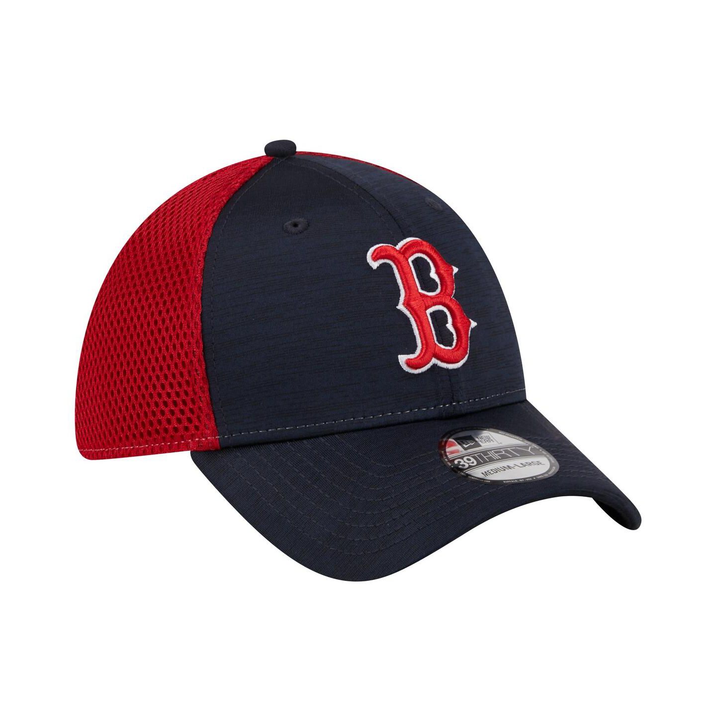 Мужская кепка New Era Navy Boston Red Sox Neo 39THIRTY Flex Hat — фото 3
