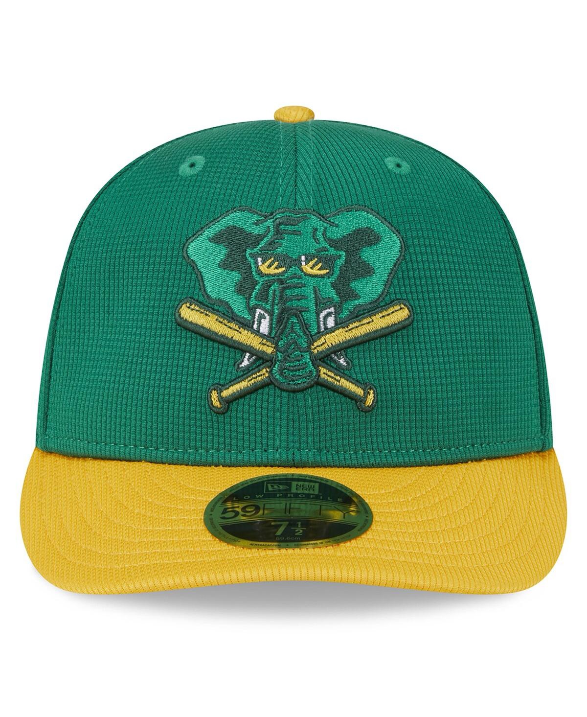 New Era Kelly Green Oakland Athletics 2024 Batting Practice Low Profile 59fifty Fitted Hat In Kelly Green