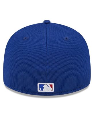 Men's Royal Chicago Cubs 2024 Batting Practice Low Profile 59FIFTY Fitted Hat