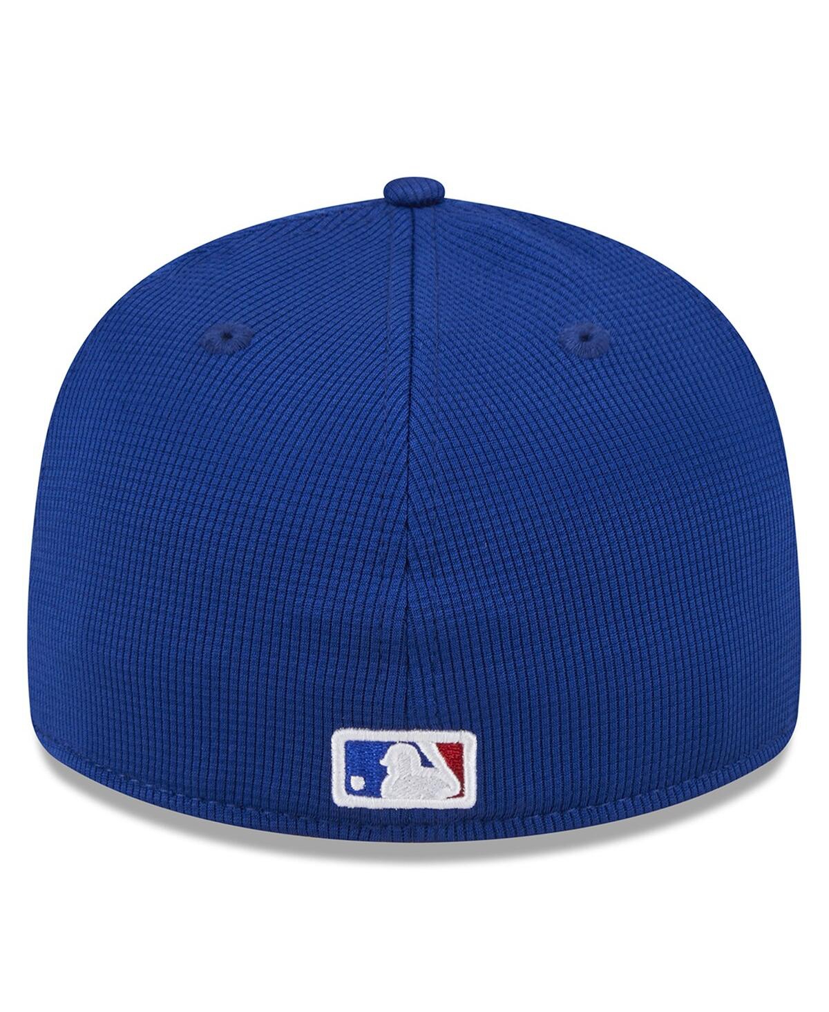 New Era Royal Chicago Cubs 2024 Batting Practice Low Profile 59fifty Fitted Hat In Royal