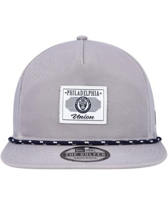 Men's Gray Philadelphia Union Patch Golfer Adjustable Hat