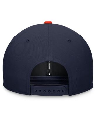 Men's Navy, Orange Houston Astros Evergreen Two-Tone Snapback Hat