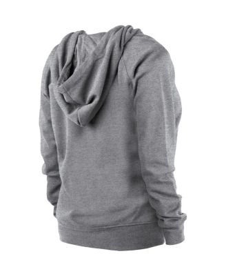 Women's Gray Dallas Cowboys Floral Raglan Pullover Hoodie