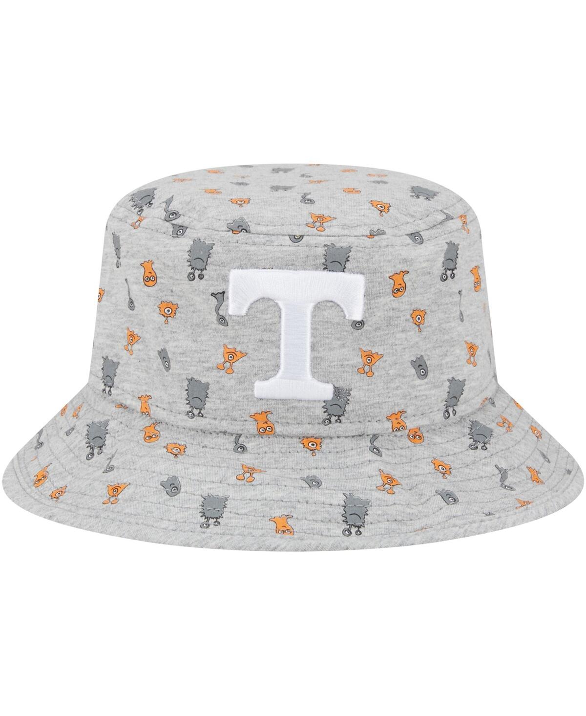 Shop New Era Toddler Boys And Girls  Heather Gray Tennessee Volunteers Critter Bucket Hat