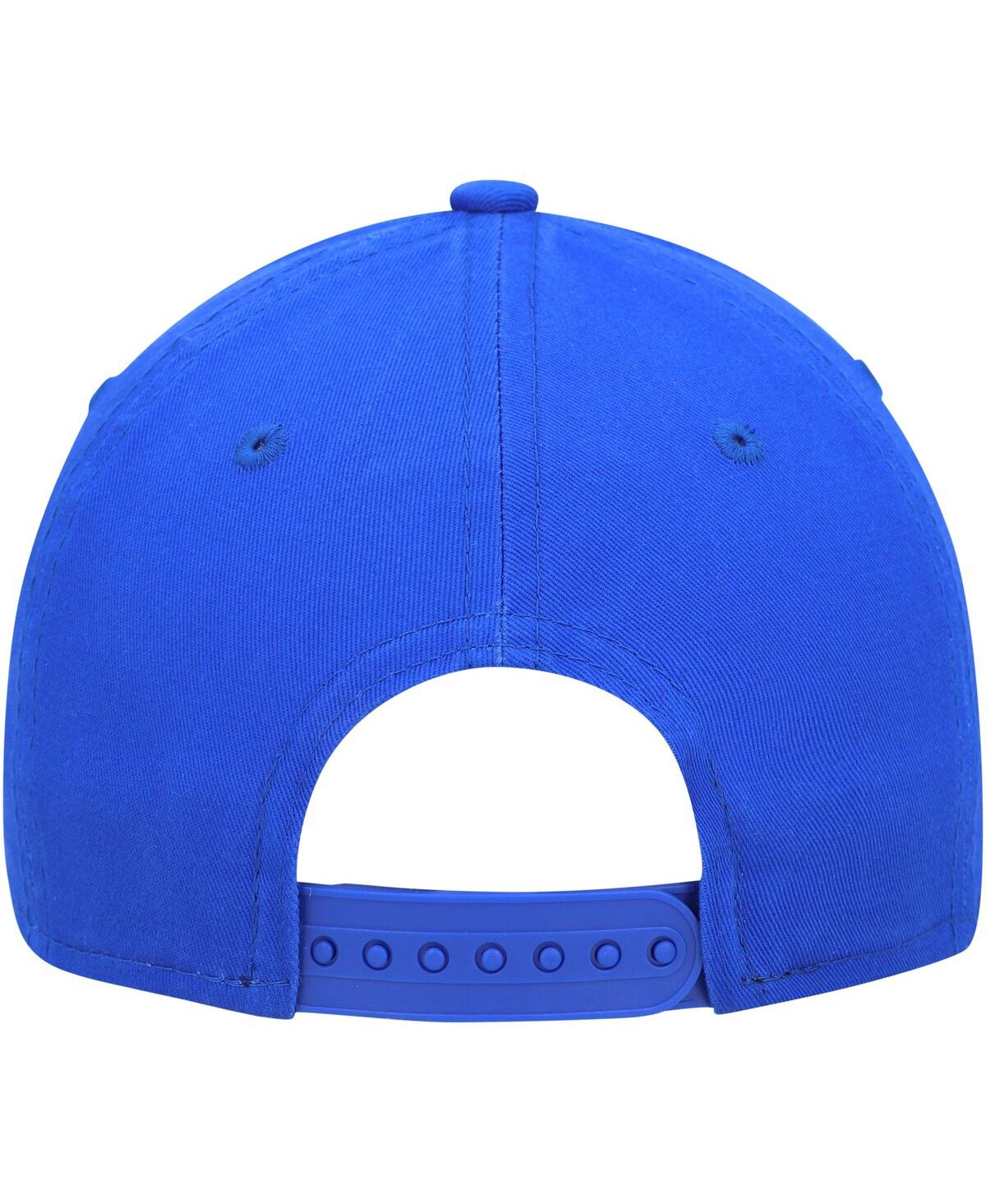 Youth Boys and Girls New EraLos Angeles Rams Outline 9FORTY Adjustable Hat - Royal