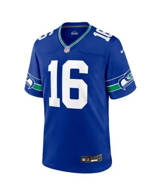 Men's Nike Tyler Lockett Royal Seattle Seahawks Throwback Player
