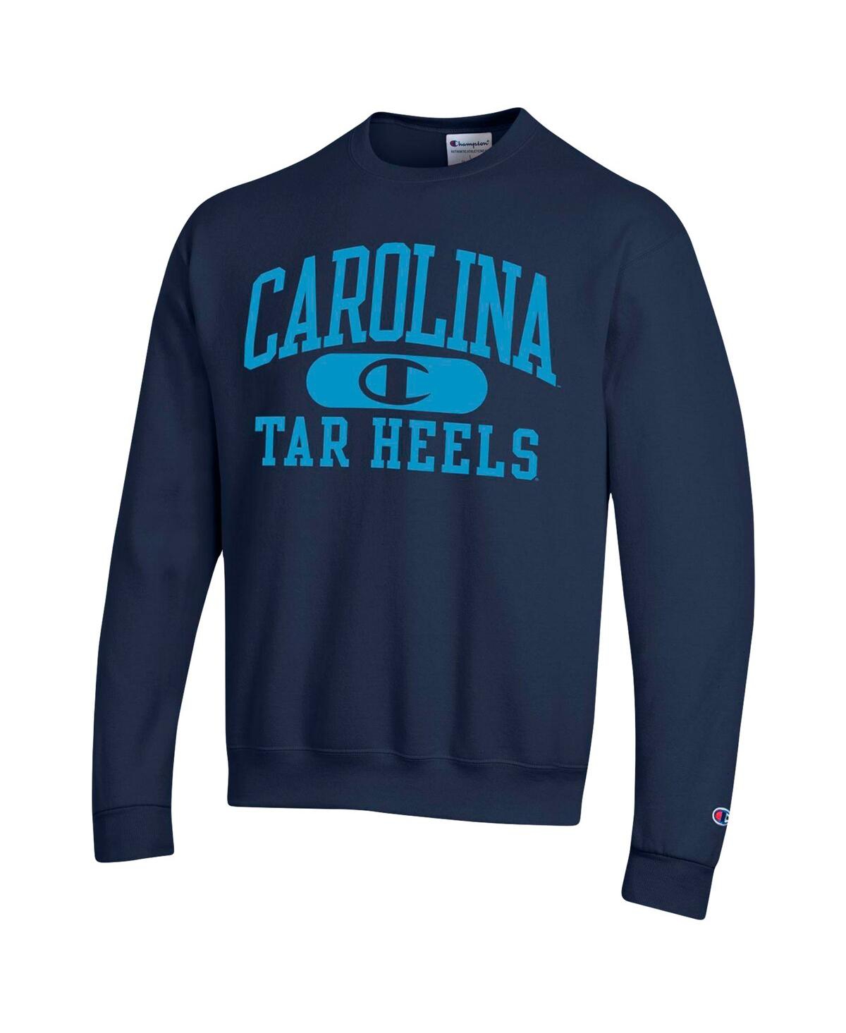 Men's ChampionNorth Carolina Tar Heels Arch Pill Sweatshirt - Navy
