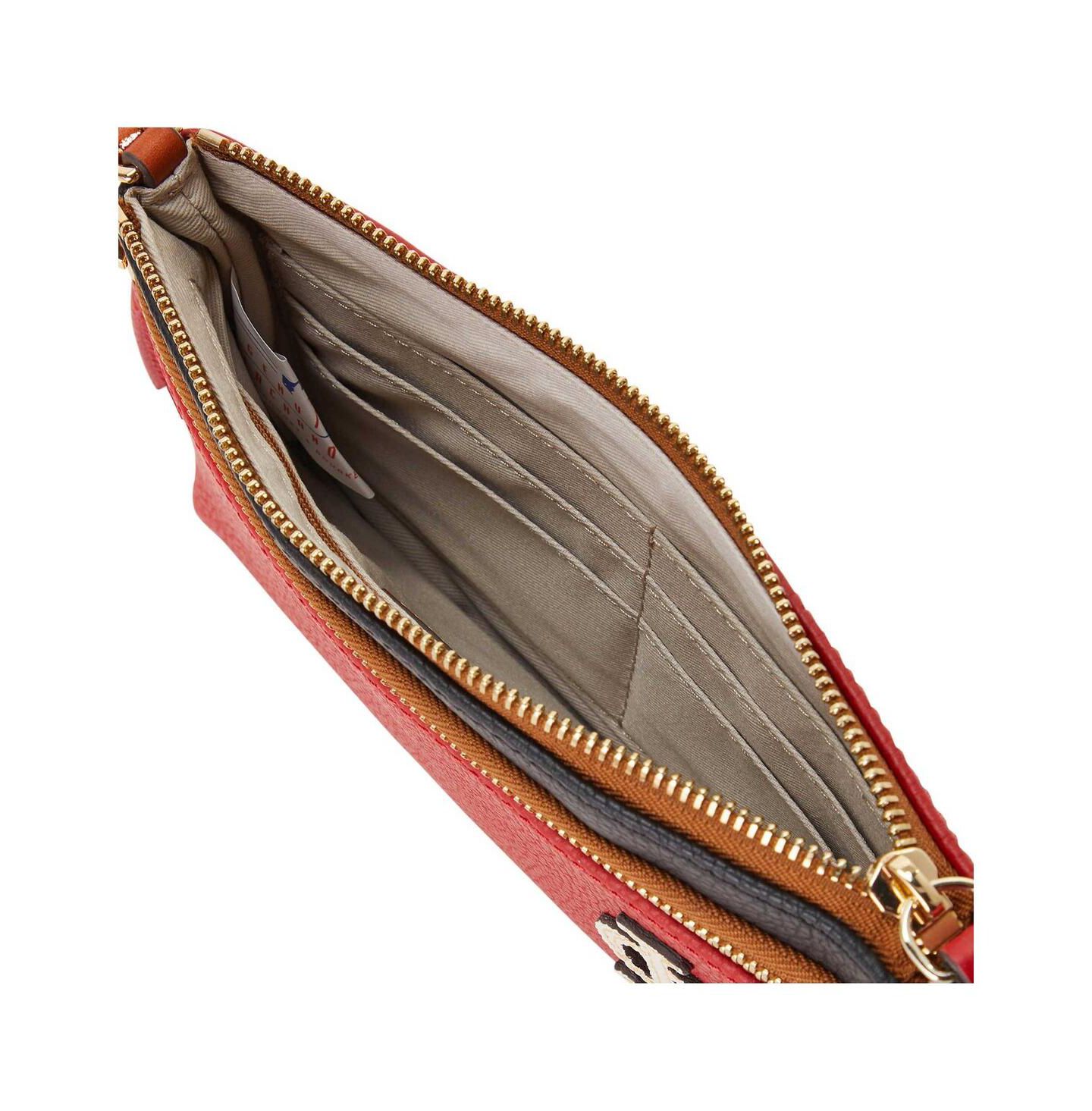 Кошелёк Dooney & Bourke St. Louis Cardinals Infield Double-Zip Wristlet — фото 4