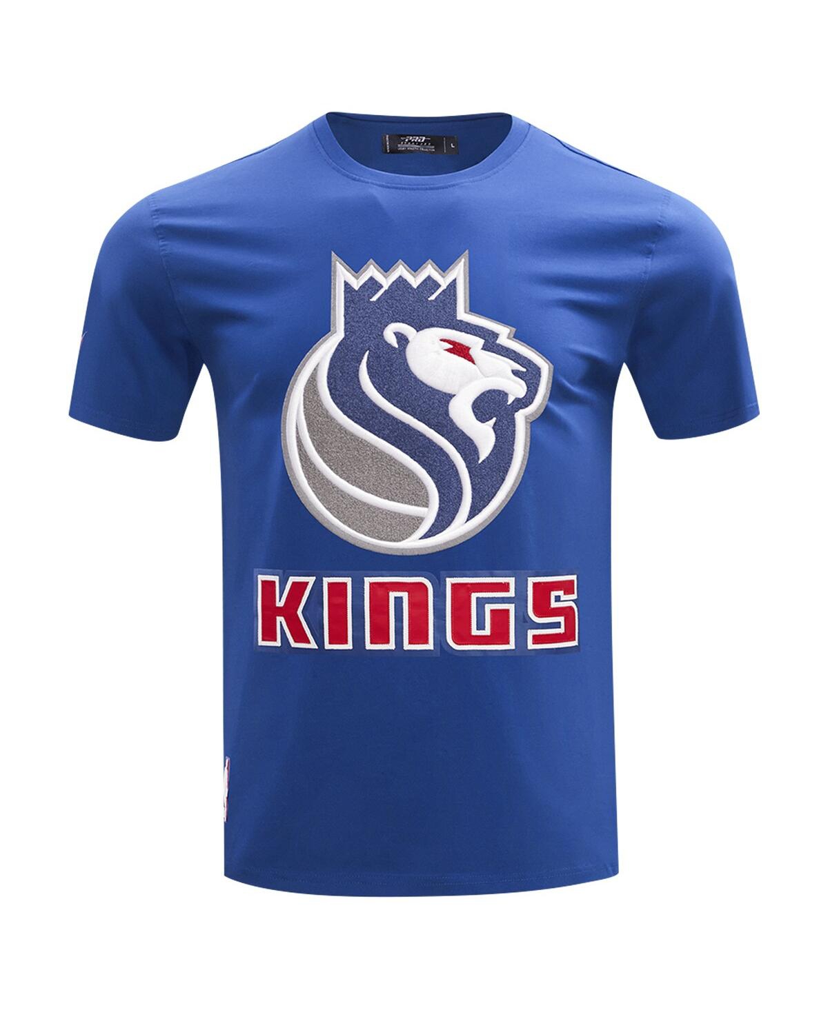 Shop Pro Standard Men's  Blue Sacramento Kings T-shirt