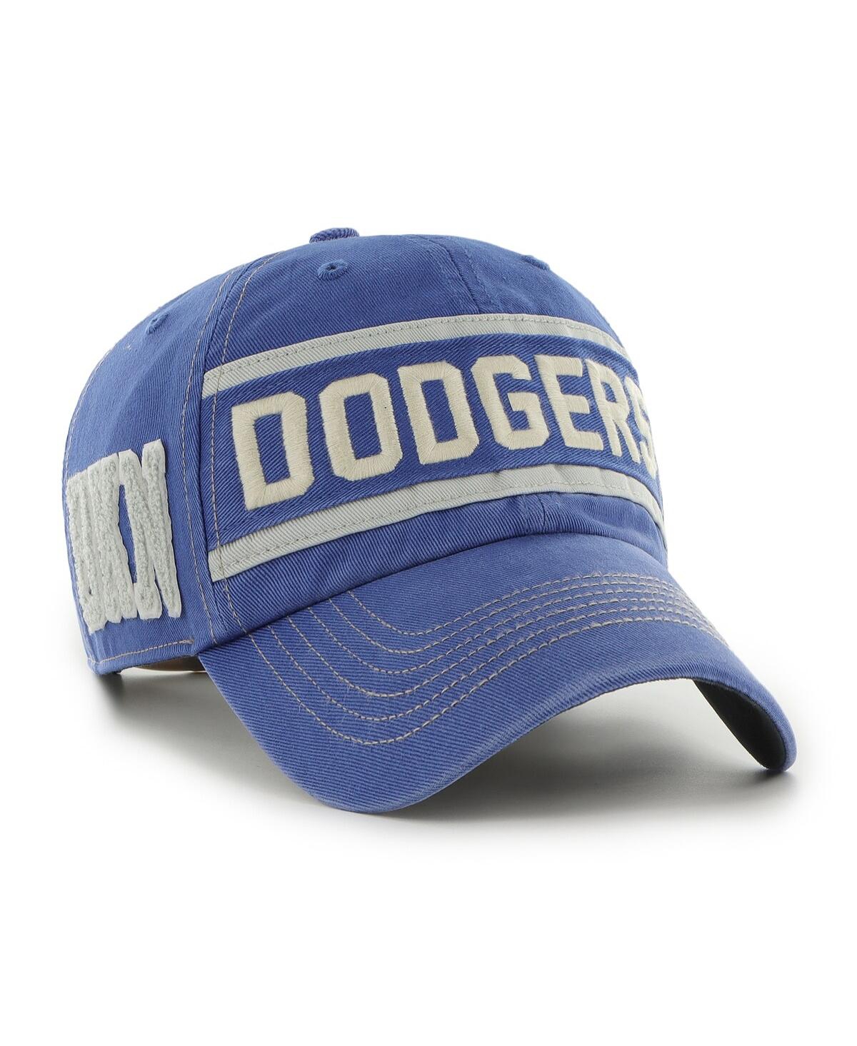 47 Brand Men's ' Royal Los Angeles Dodgers Hard Count Clean Up Adjustable Hat