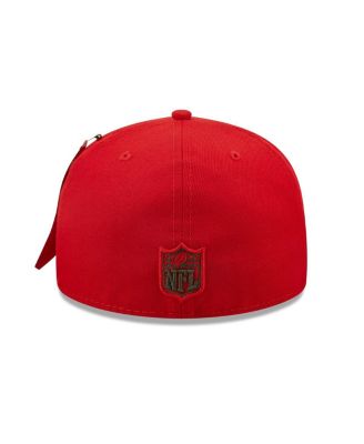 Men's x Alpha Industries Scarlet Tampa Bay Buccaneers Alpha 59FIFTY Fitted Hat