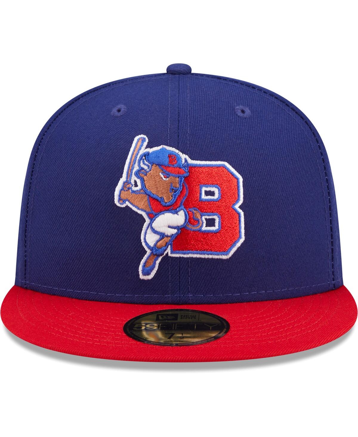 New Era Men's  Royal Buffalo Bisons Authentic Collection 59fifty Fitted Hat In Royal